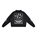 Essential Fleece Mock-Neck Crew Sweatshirt