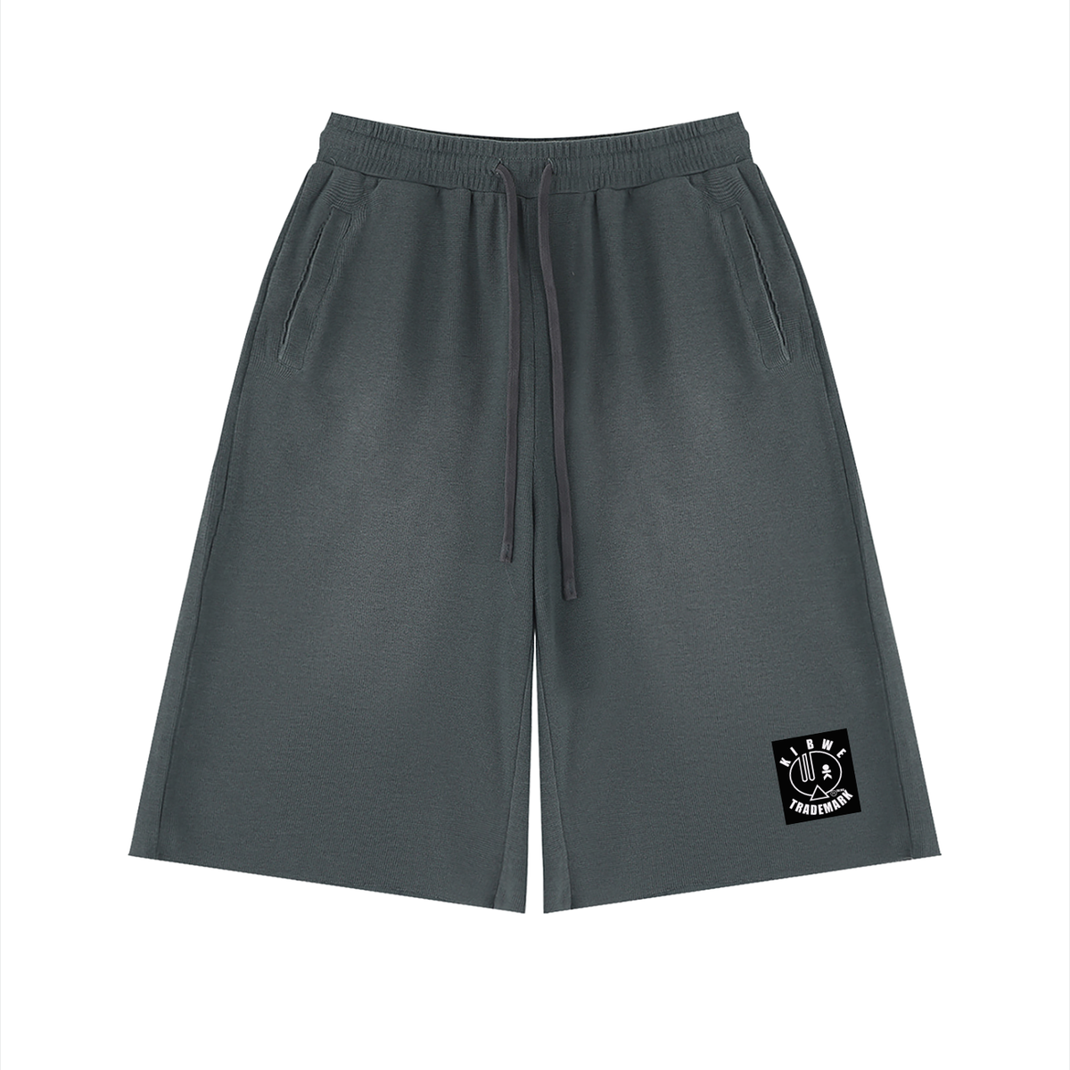 Unisex Sunfade Raw Edge Shorts