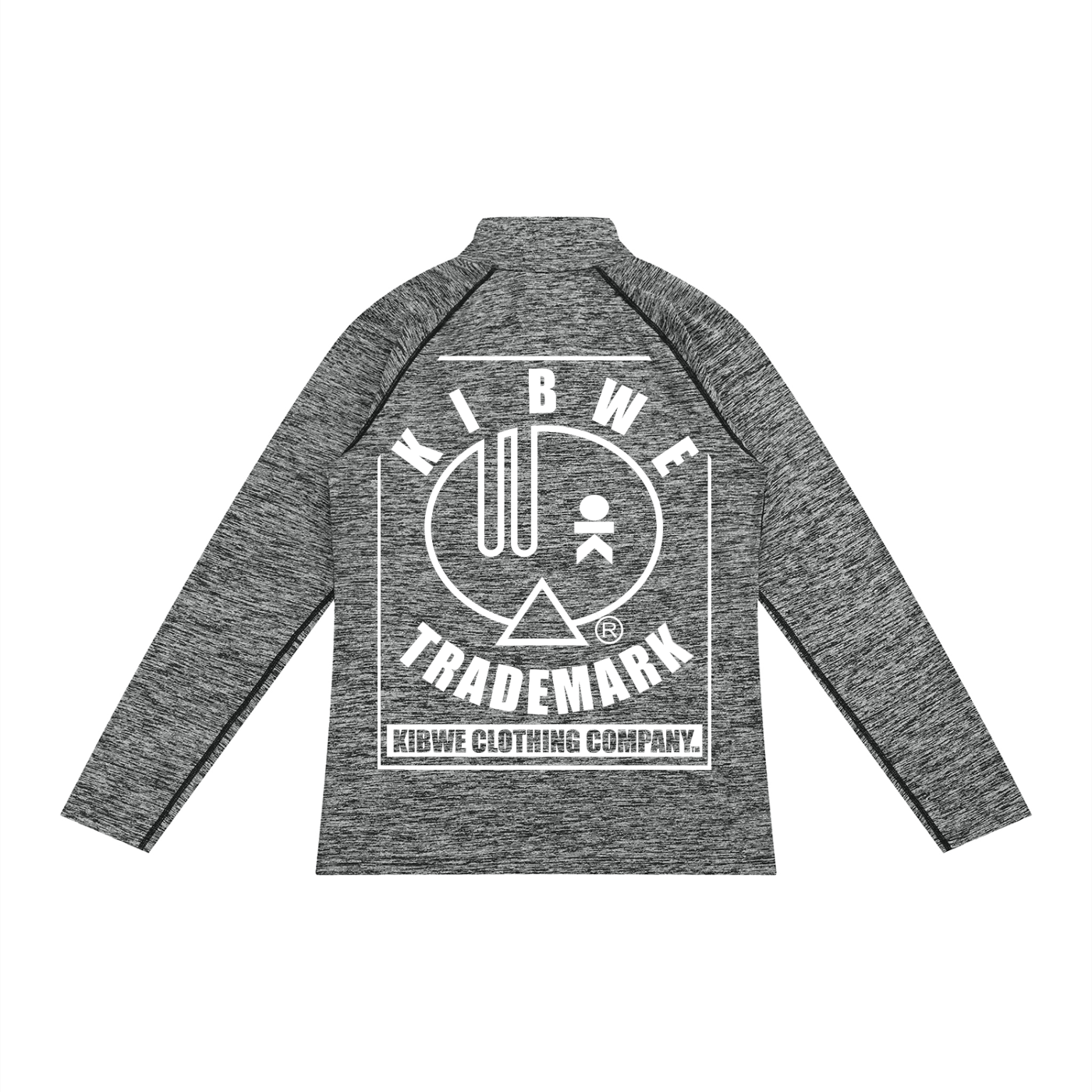 Men's Quarter-Zip Performance Long Sleeve T-Shirt