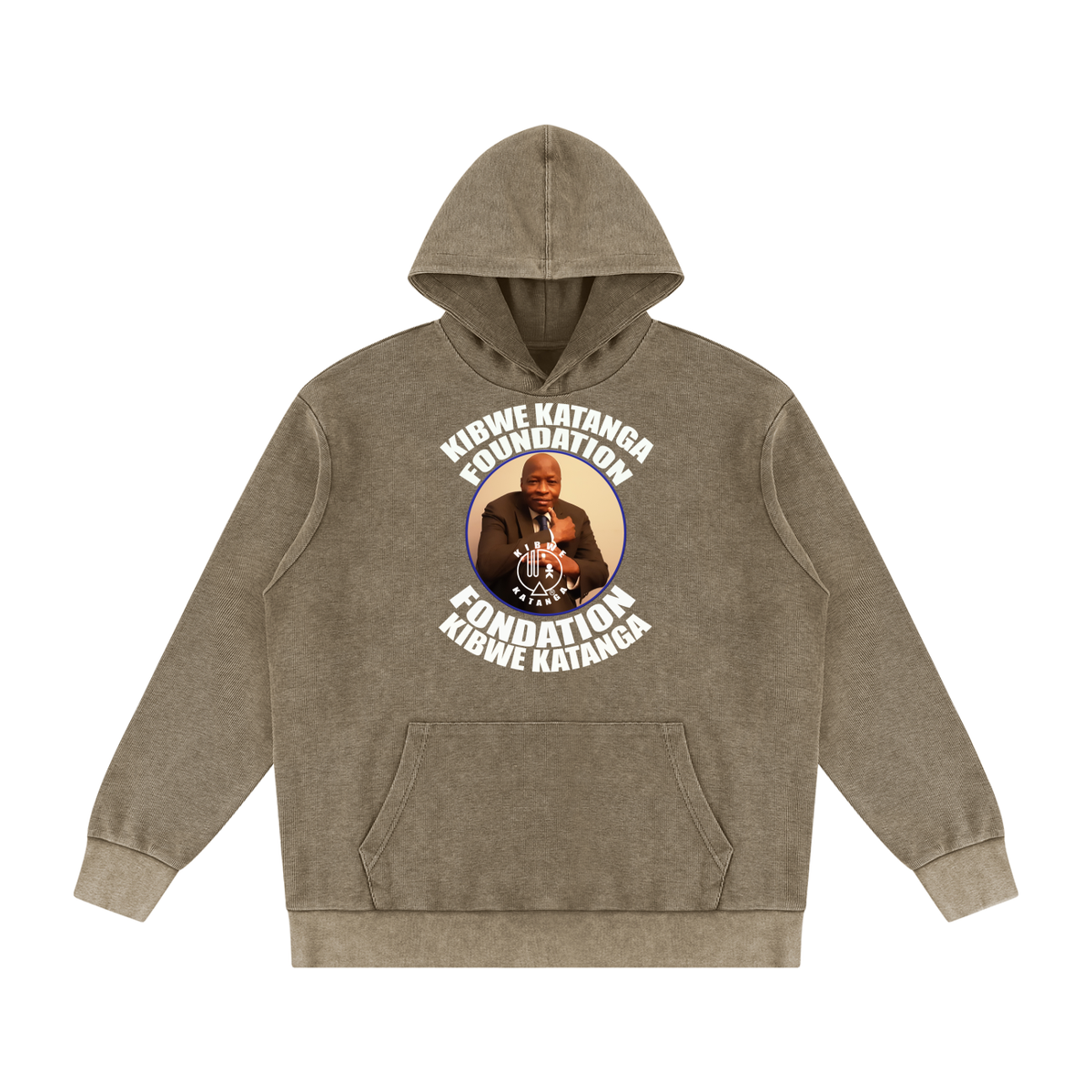 Unisex Mineral Wash Oversized Hoodie