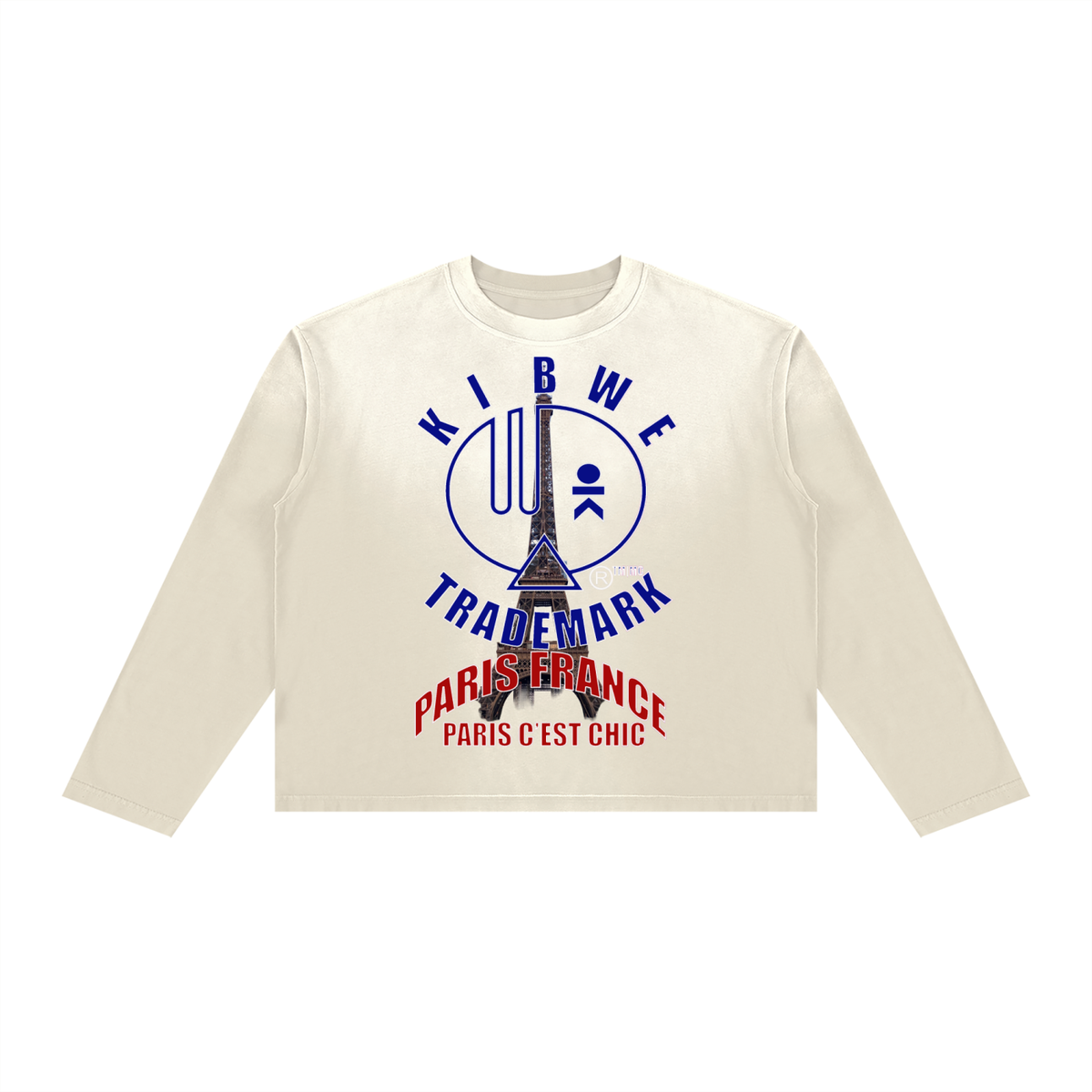 Unisex Sunfade Boxy Long Sleeve T-Shirt