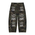 Men’s Camo Barrel Leg Cargo Pants