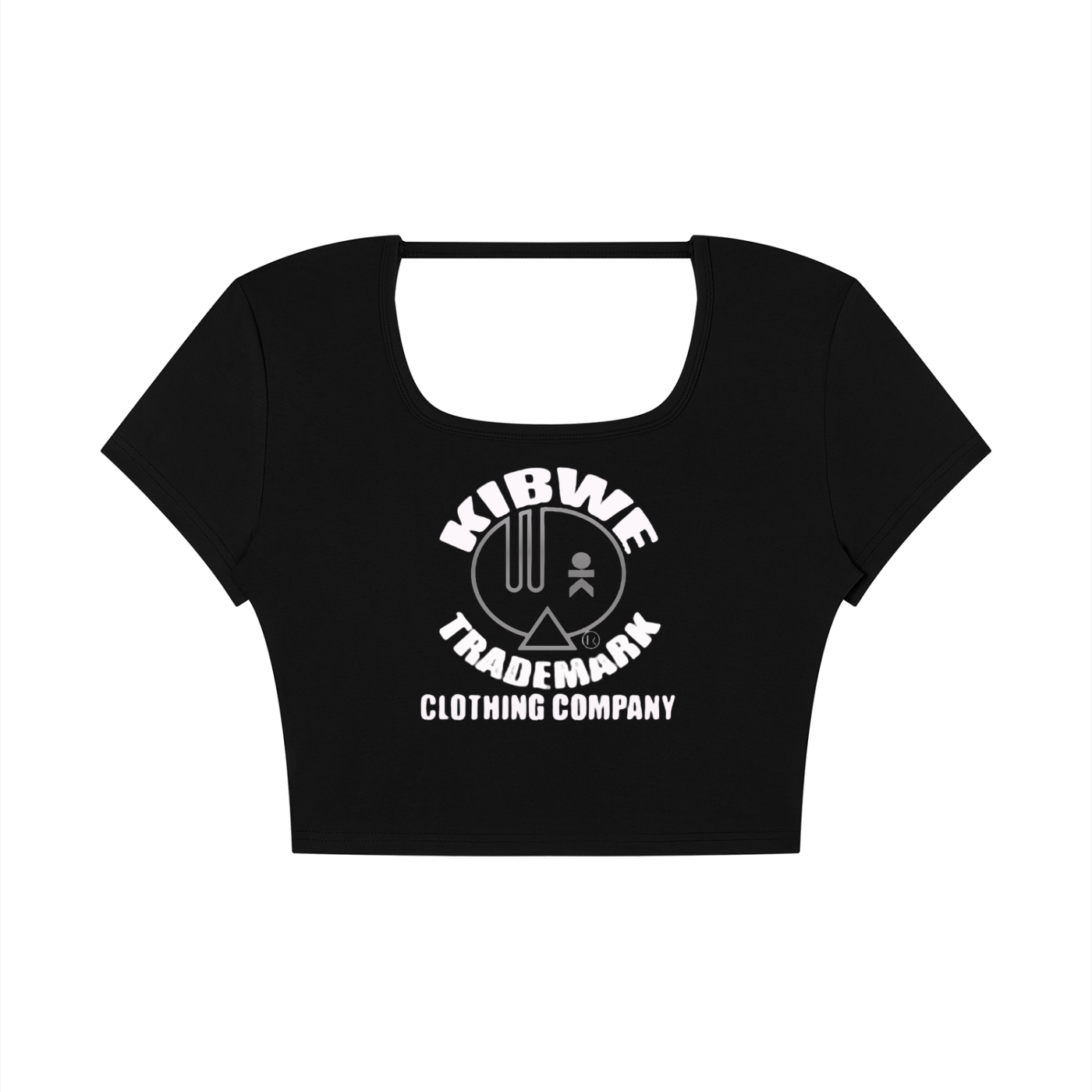 Women's Square Neck Crop T-Shirt