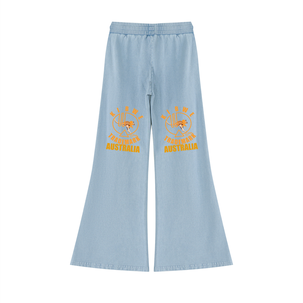 Women’s Vintage Wash Flared Sweatpants