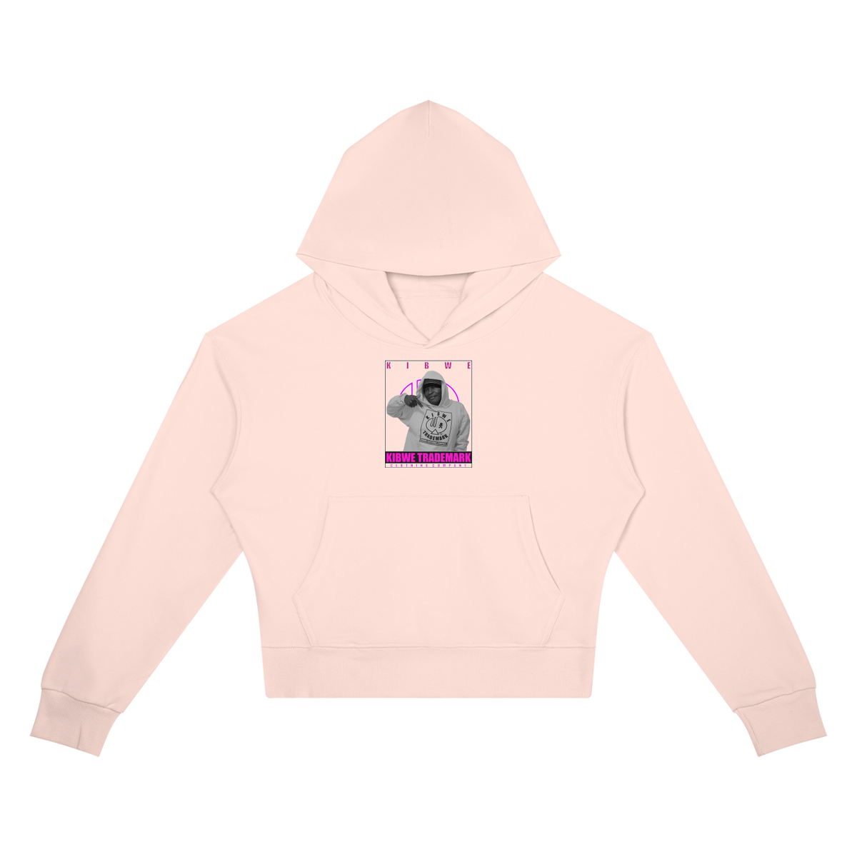 Women’s Crop Drop Shoulder Hoodie