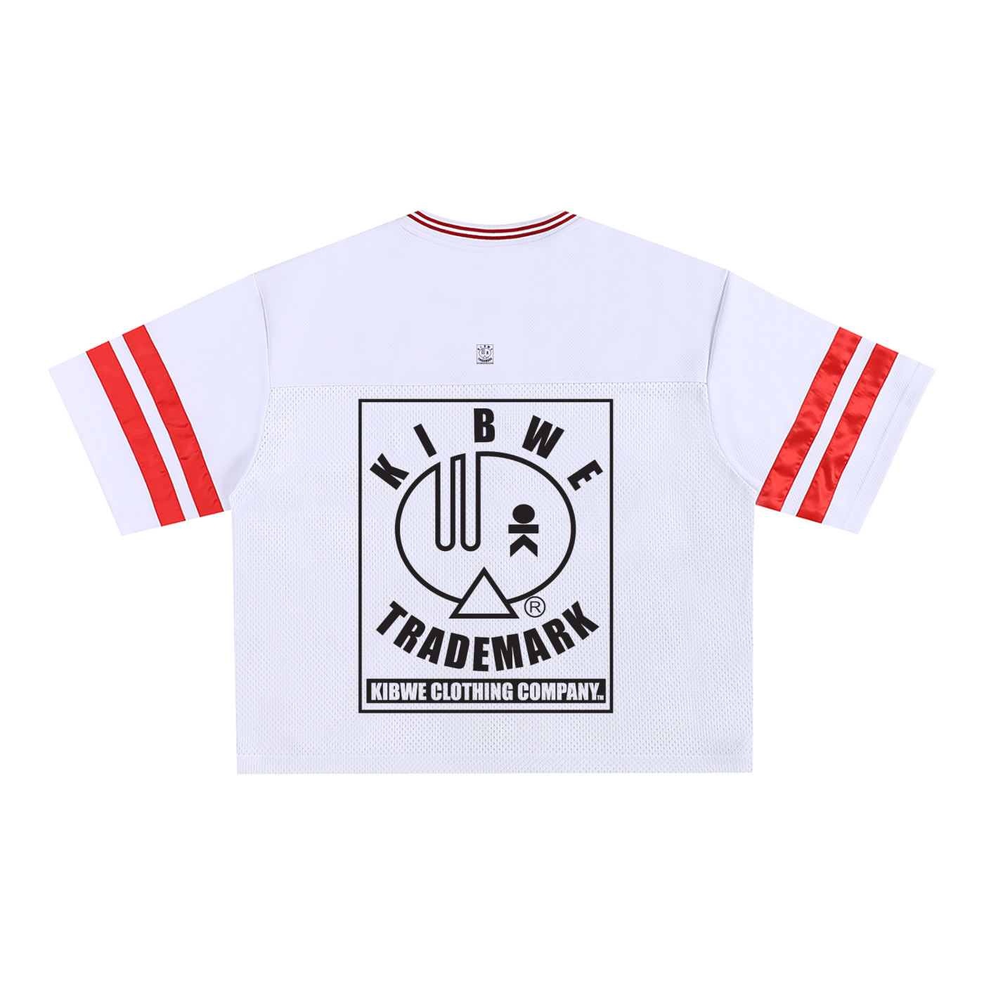 Taped Mesh Boxy T-Shirt