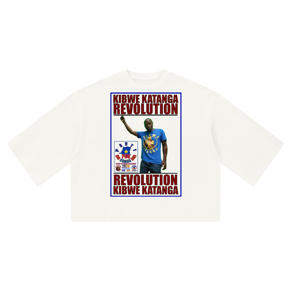Unisex Waffle Boxy T-Shirt