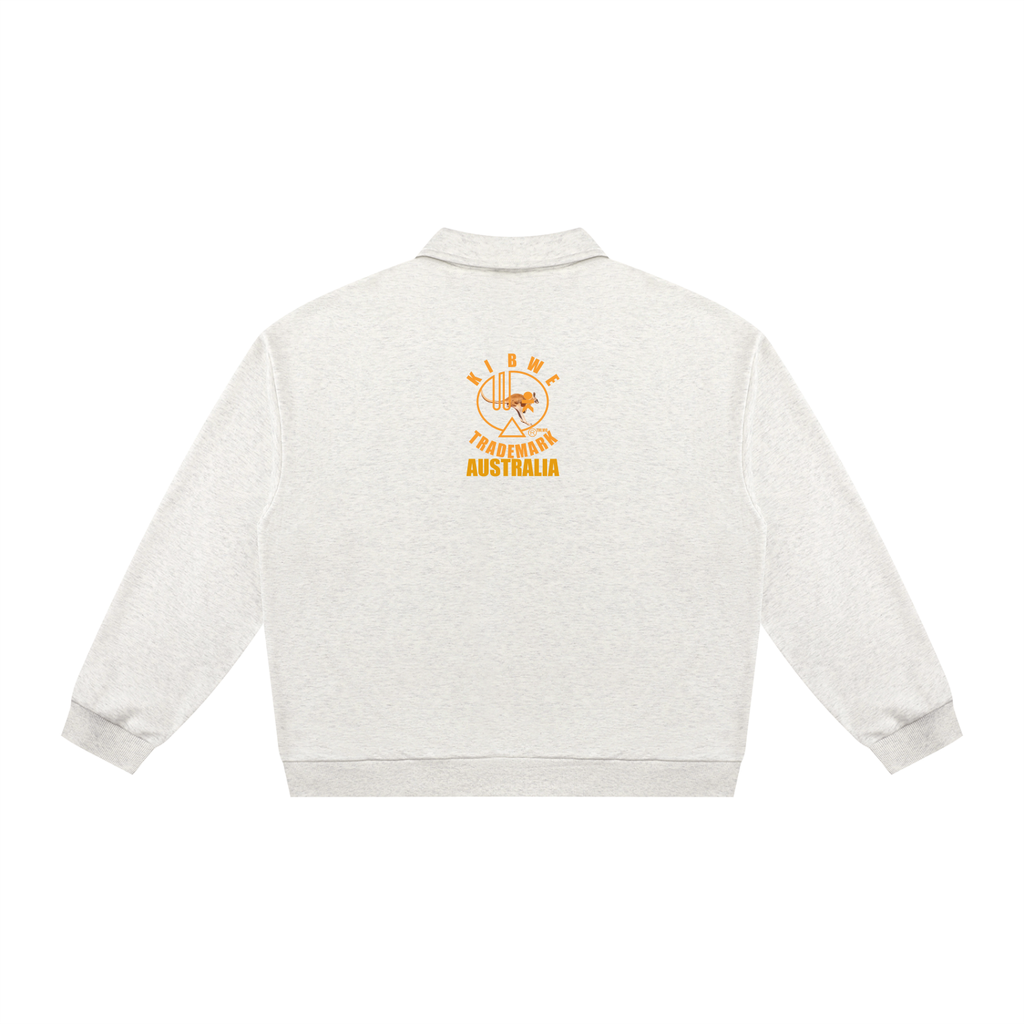 Unisex Oversized Collared Sweatshirt