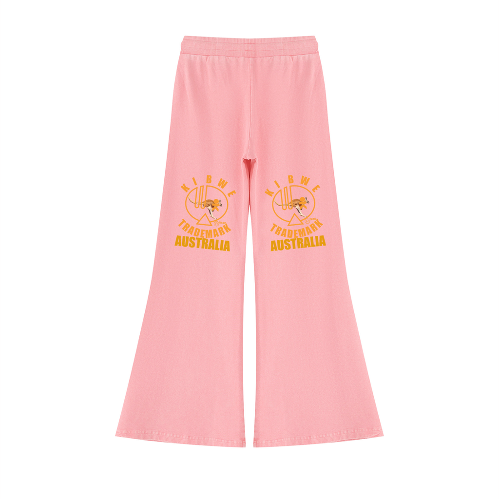 Women’s Vintage Wash Flared Sweatpants