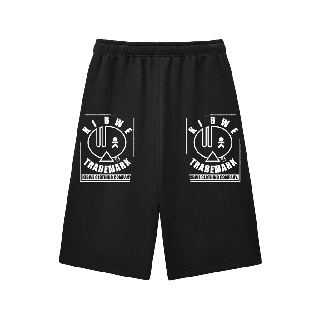 Relaxed Drawstring Three-quarter Sweatpants