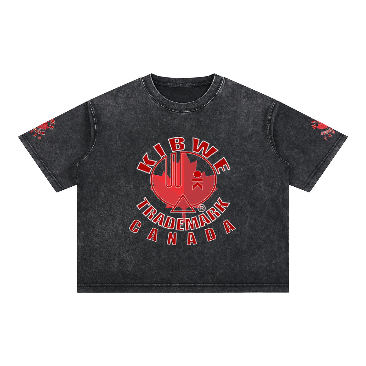 Mineral Wash Boxy Cotton T-Shirt