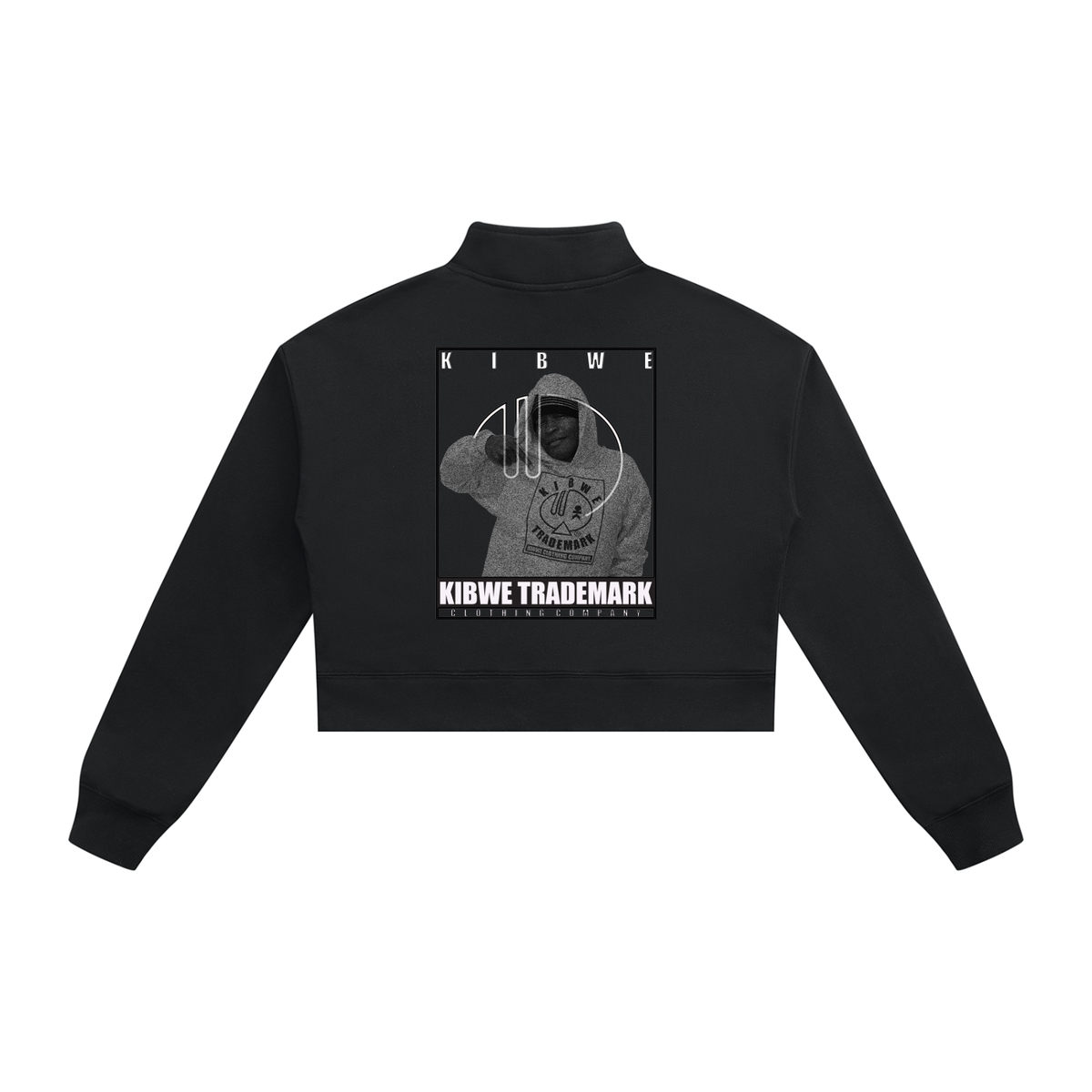Women's Crop Quarter-Zip Sweatshirt