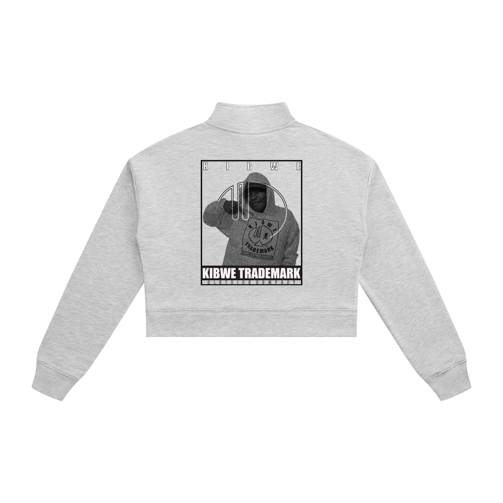 Women's Crop Quarter-Zip Sweatshirt