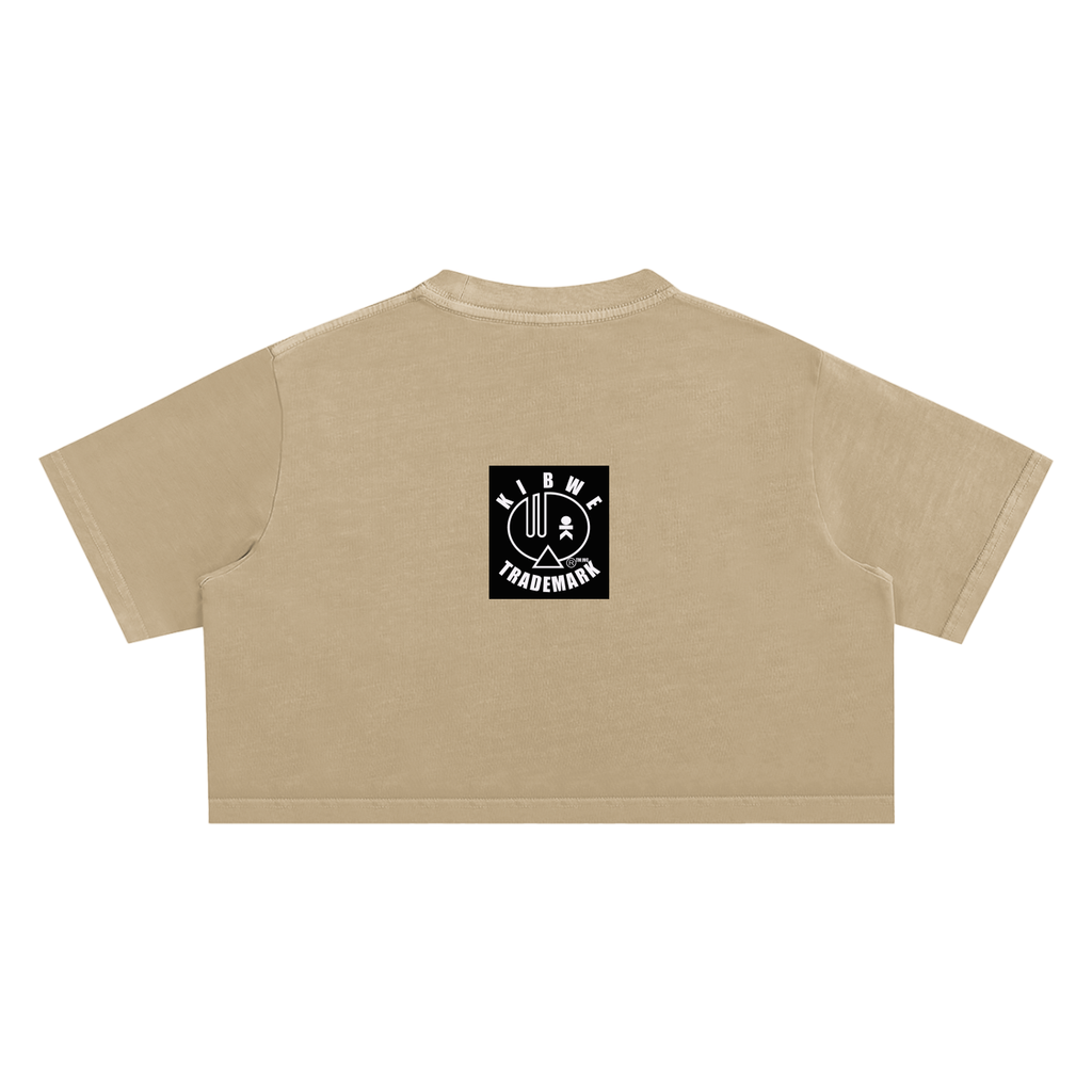 Snow Washed Crop Top