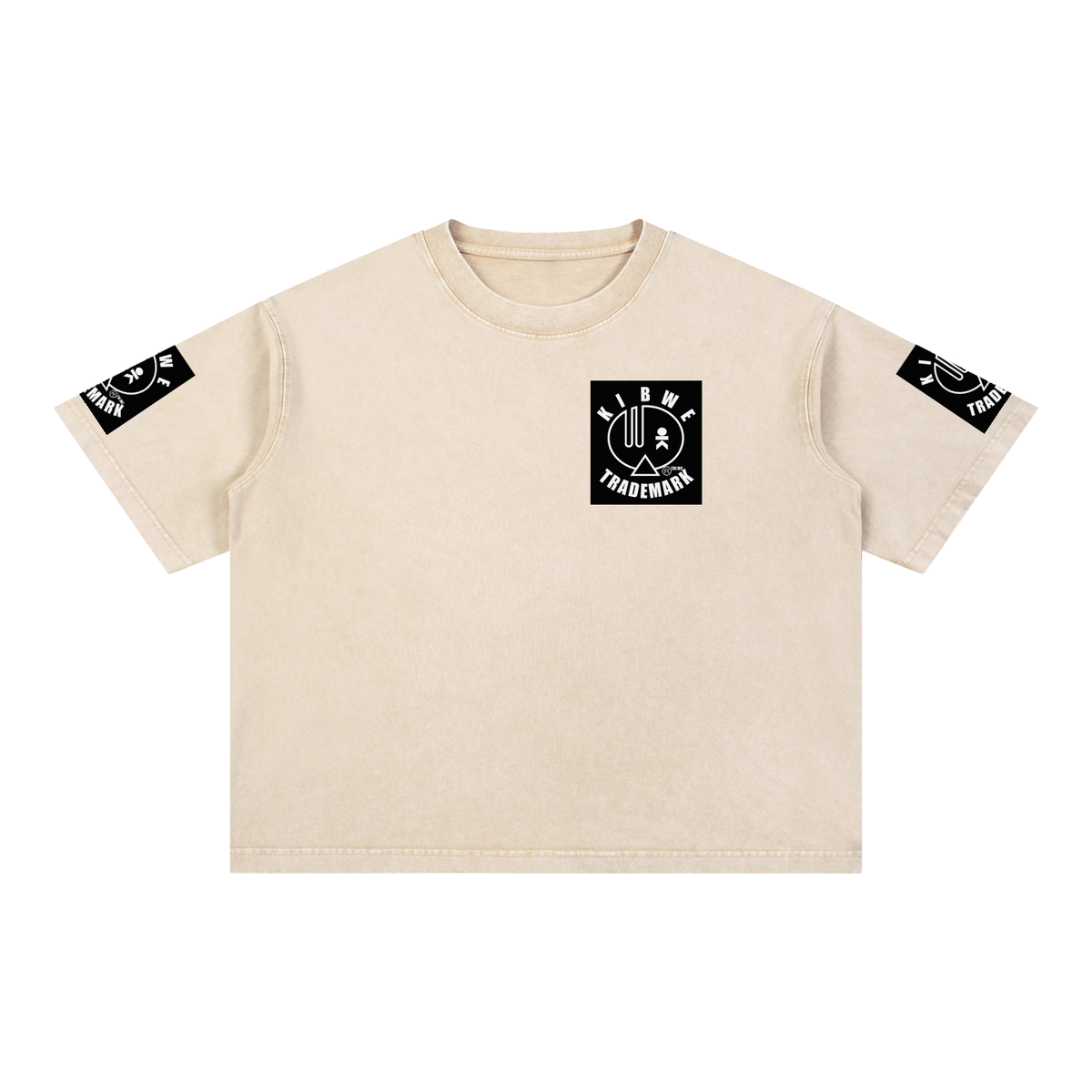Mineral Wash Boxy Cotton T-Shirt
