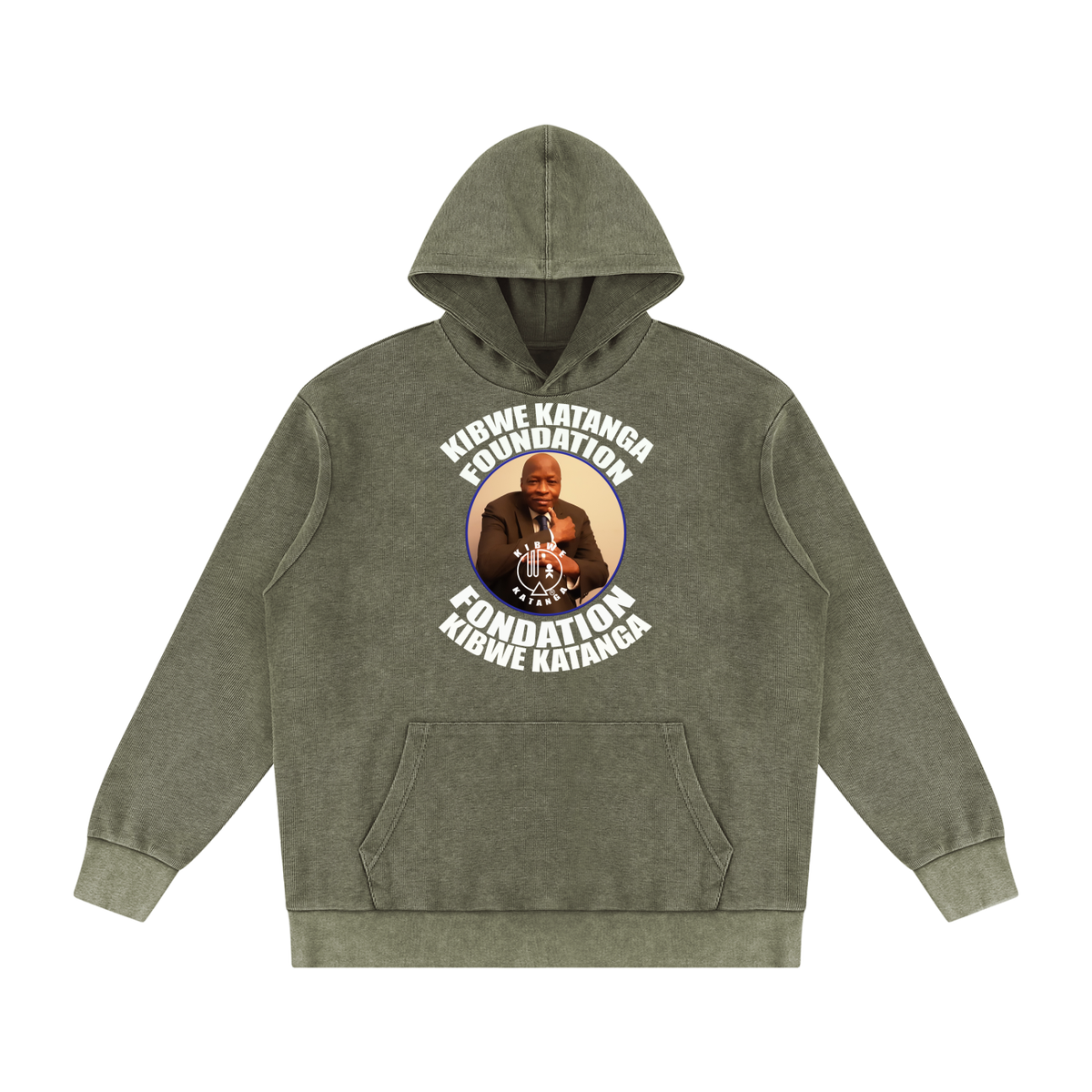 Unisex Mineral Wash Oversized Hoodie