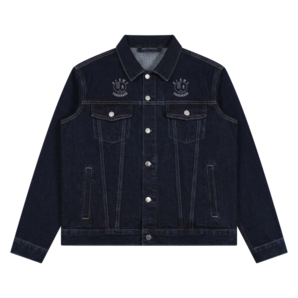 Unisex Vintage Wash Denim Jacket