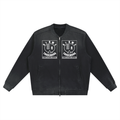 Sun Fade Heavyweight Baseball Jacket