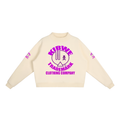 Essential Fleece Mock-Neck Crew Sweatshirt