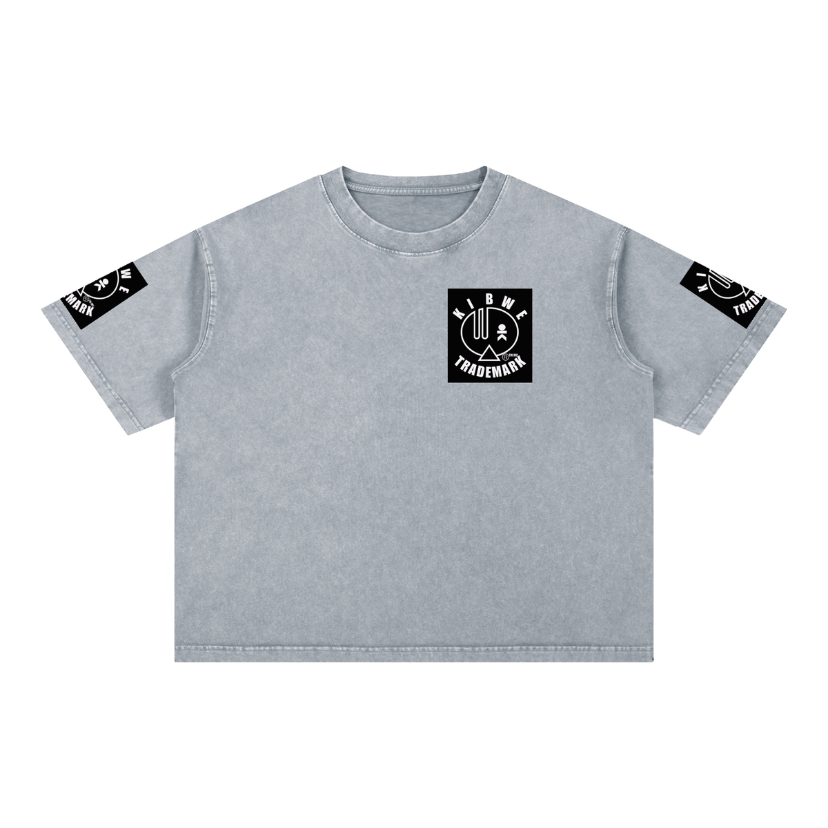 Mineral Wash Boxy Cotton T-Shirt