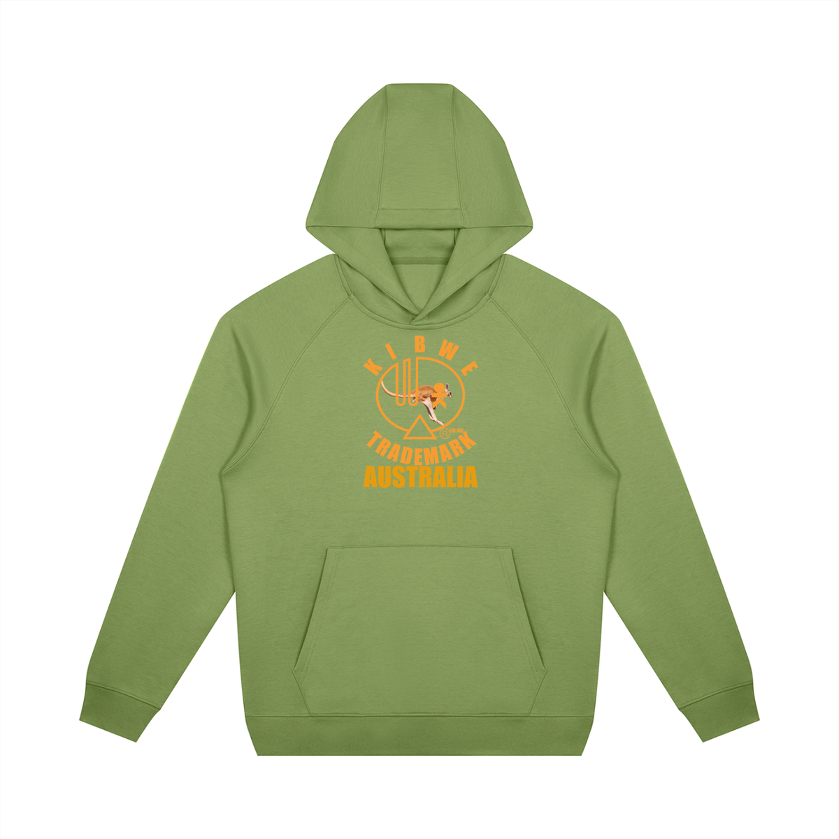 Unisex Oversized Raglan Pullover Hoodie