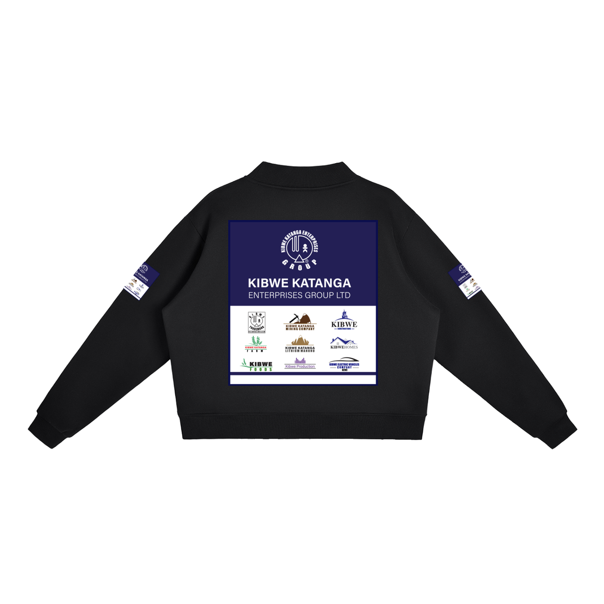 Essential Fleece Mock-Neck Crew Sweatshirt