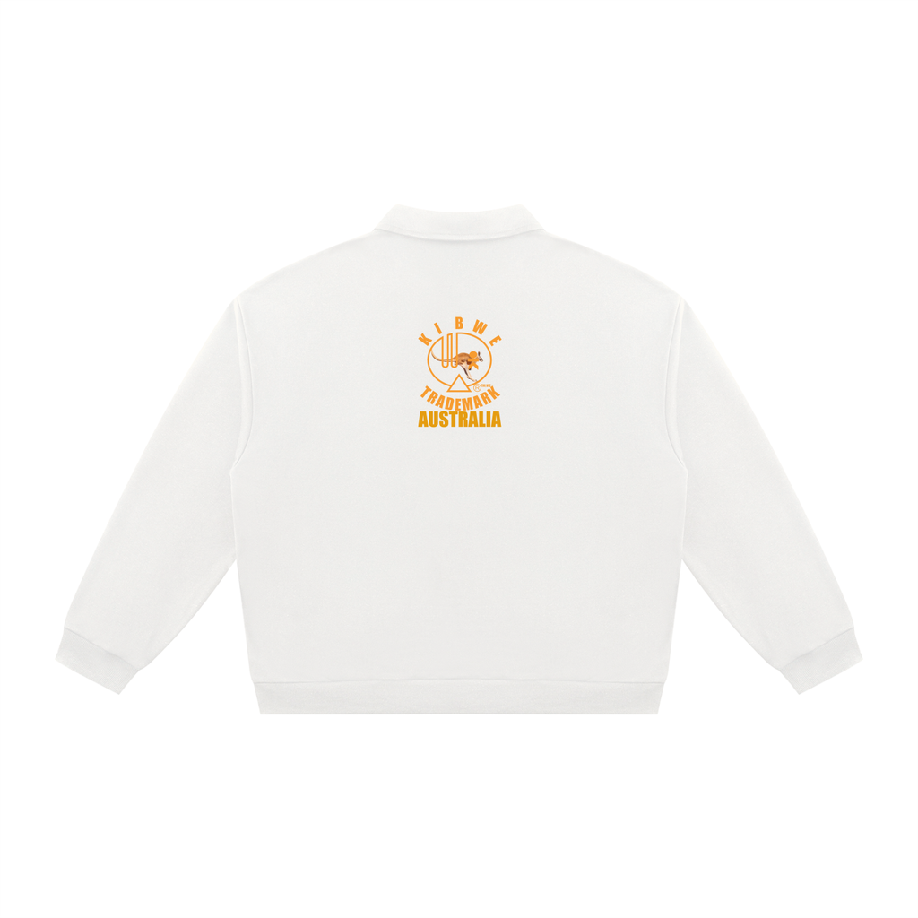 Unisex Oversized Collared Sweatshirt