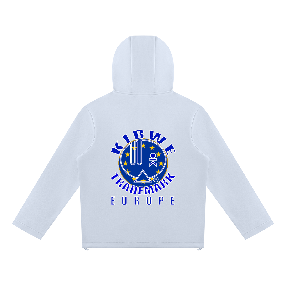 Unisex Paneled Full Zip Hoodie