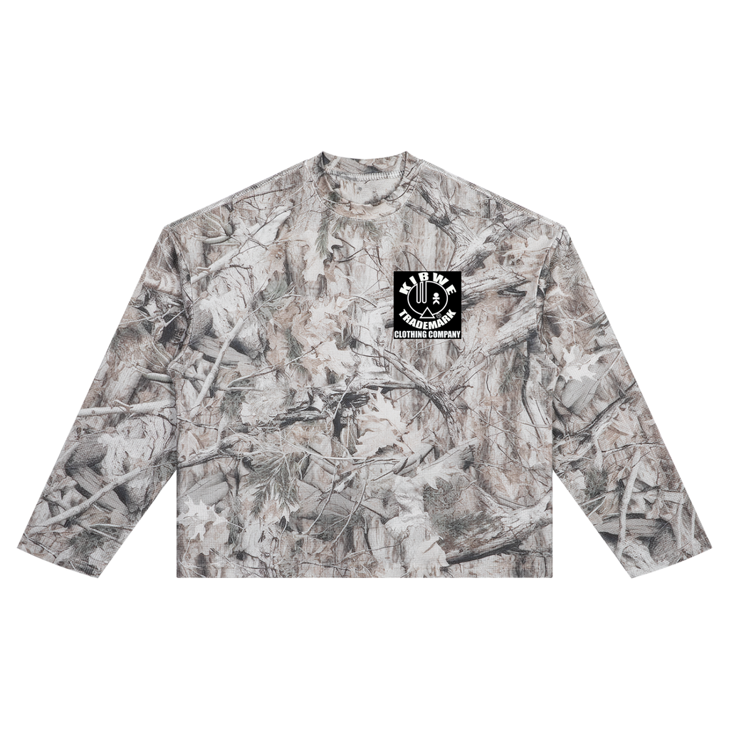 Unisex Tree Camo Waffle T-Shirt