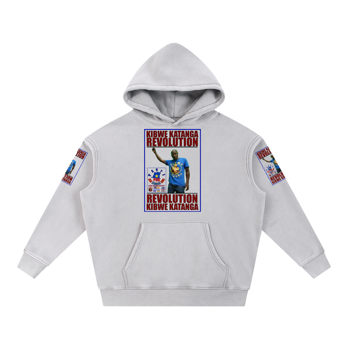 Snow Wash Fleece Oversize Hoodie