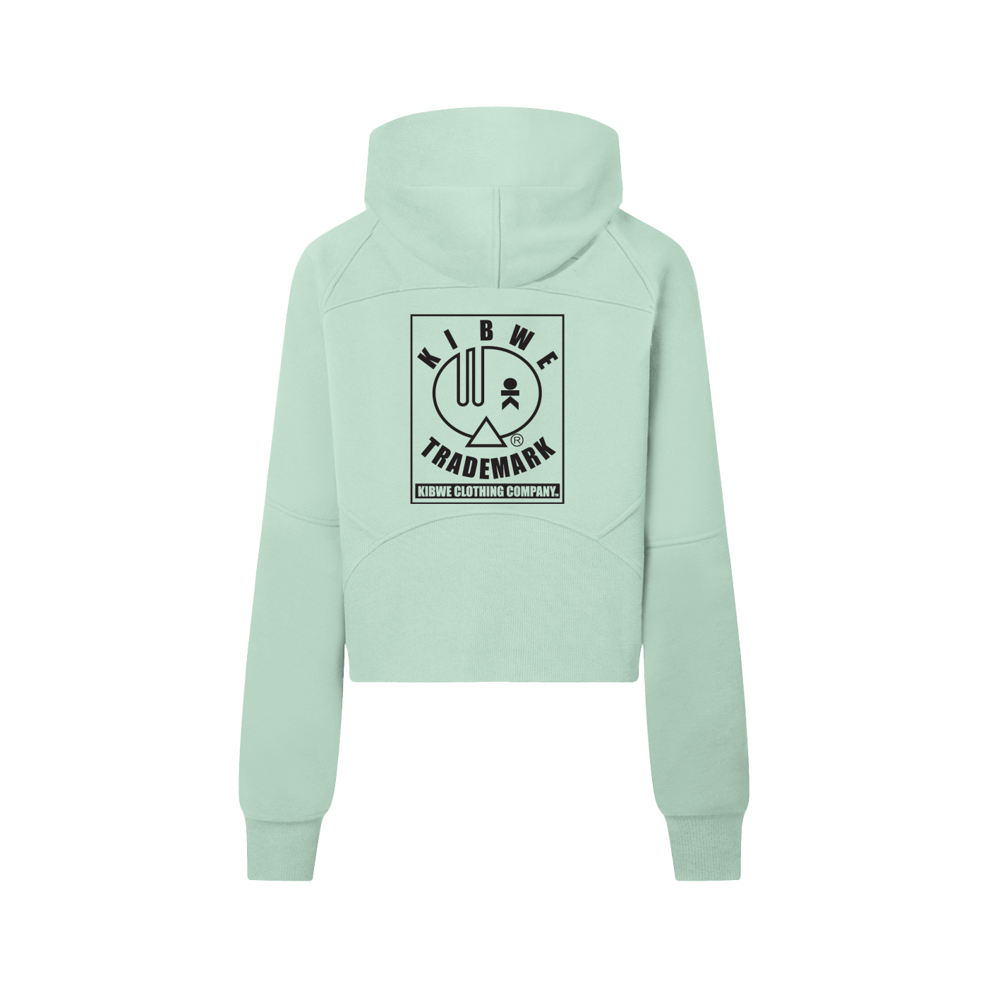 Cropped Half-Zip Hoodie