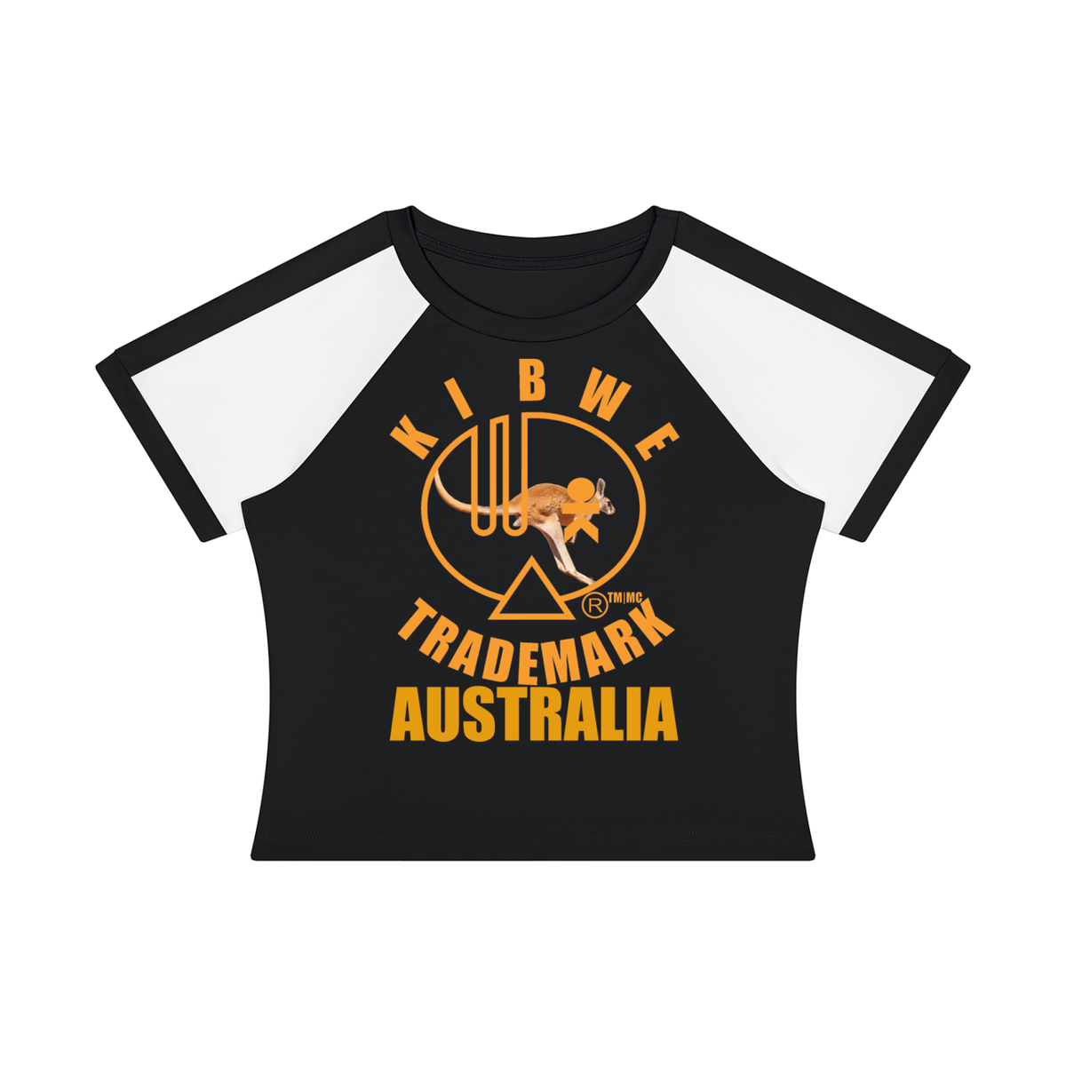 Women’s Slim Raglan Color Block T-Shirt