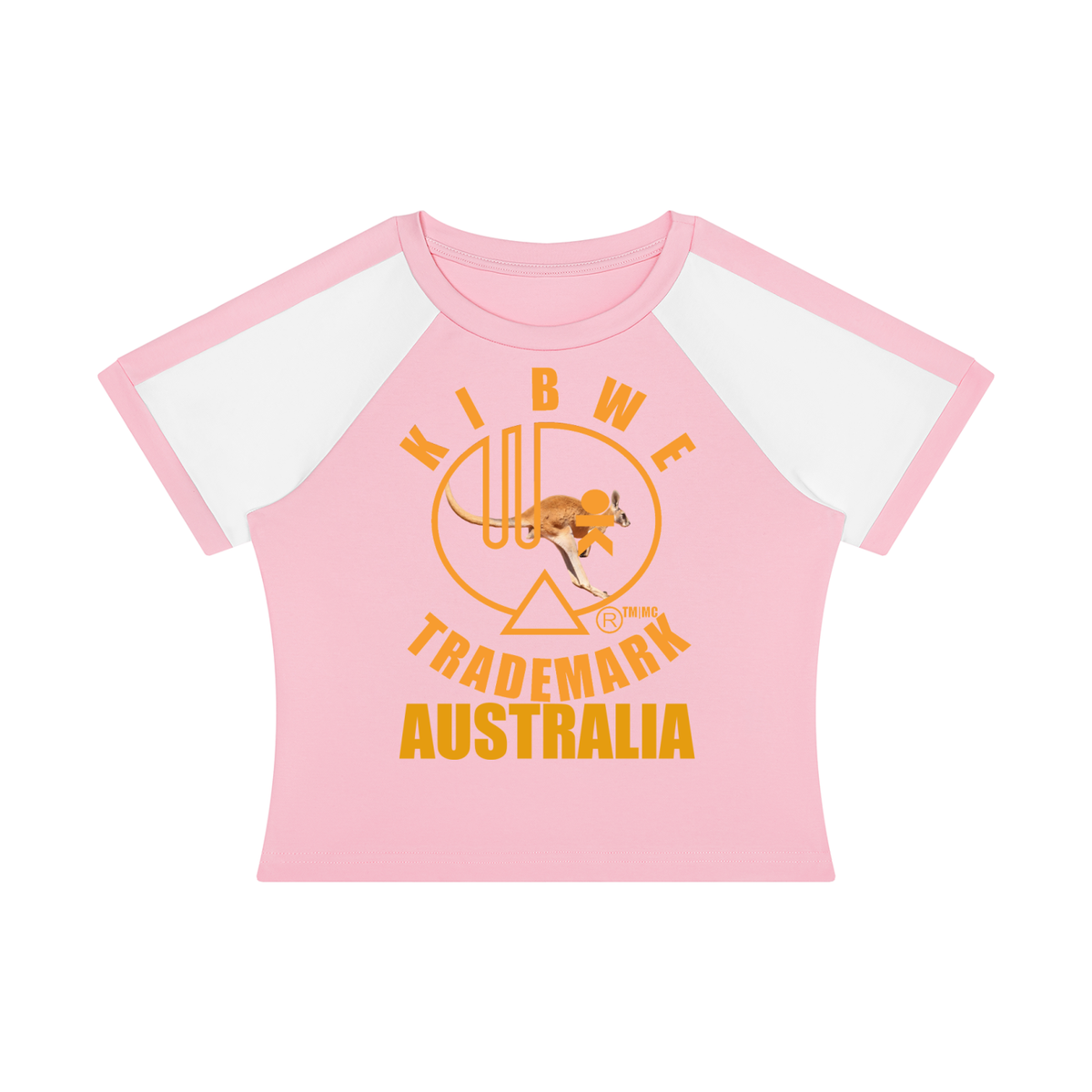Women’s Slim Raglan Color Block T-Shirt