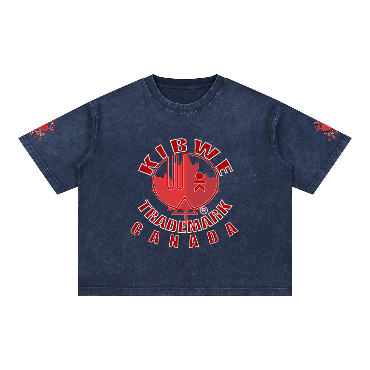 Mineral Wash Boxy Cotton T-Shirt