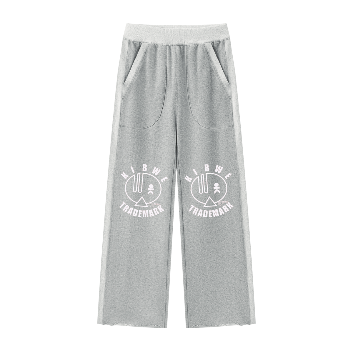 Women's Color Block Raw Hem Sweatpants