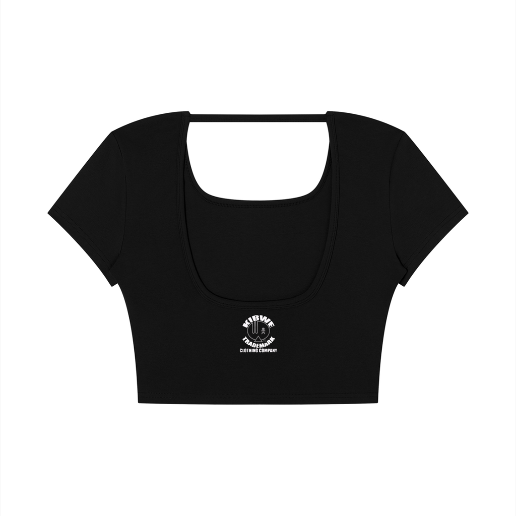 Women's Square Neck Crop T-Shirt