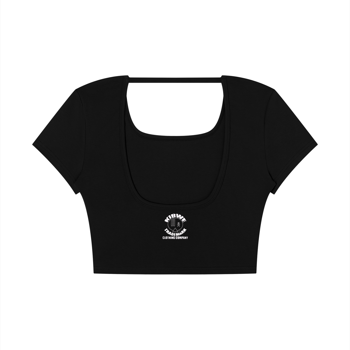 Women's Square Neck Crop T-Shirt
