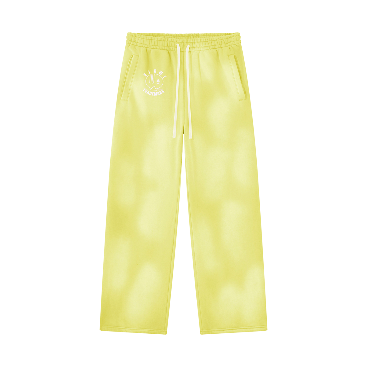 Unisex Sunfade Wide Leg Fleece Sweatpants