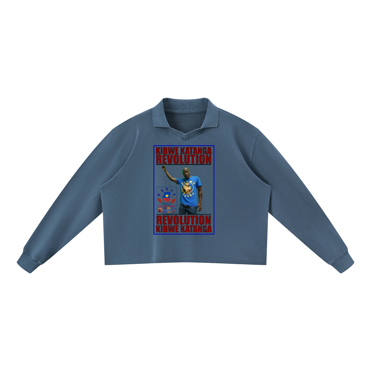 Unisex Mineral Wash Pullover Sweatshirt