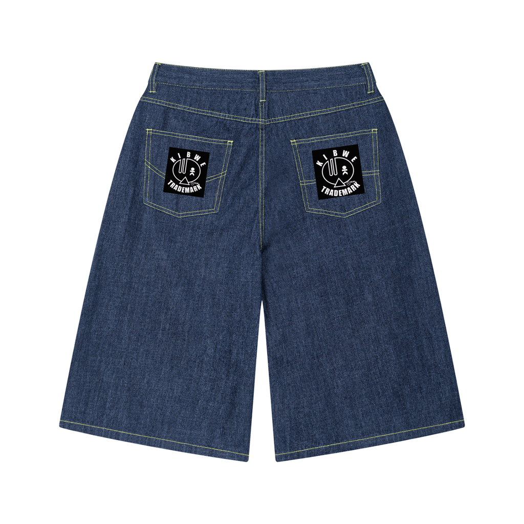 Men's Vintage Wash Denim Shorts