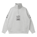 Quarter-Zip Drop Shoulder Sweatshirt