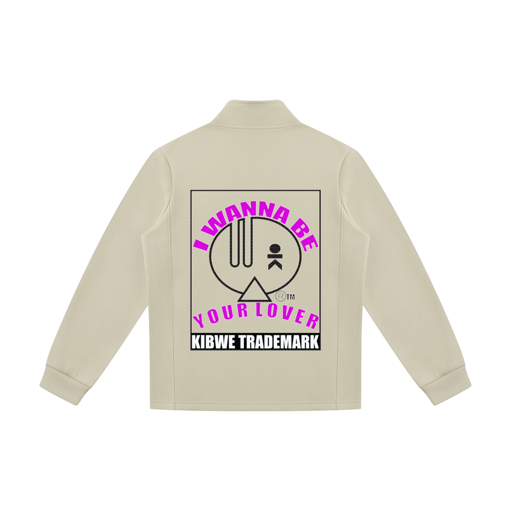 Unisex Stand Collar Track Jacket