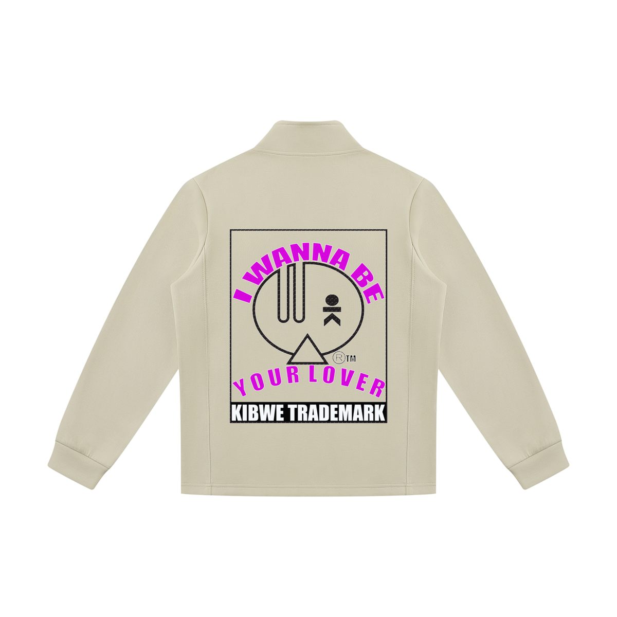 Unisex Stand Collar Track Jacket