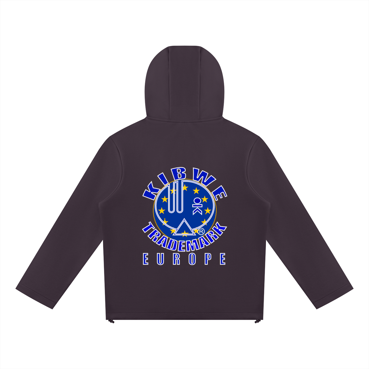 Unisex Paneled Full Zip Hoodie