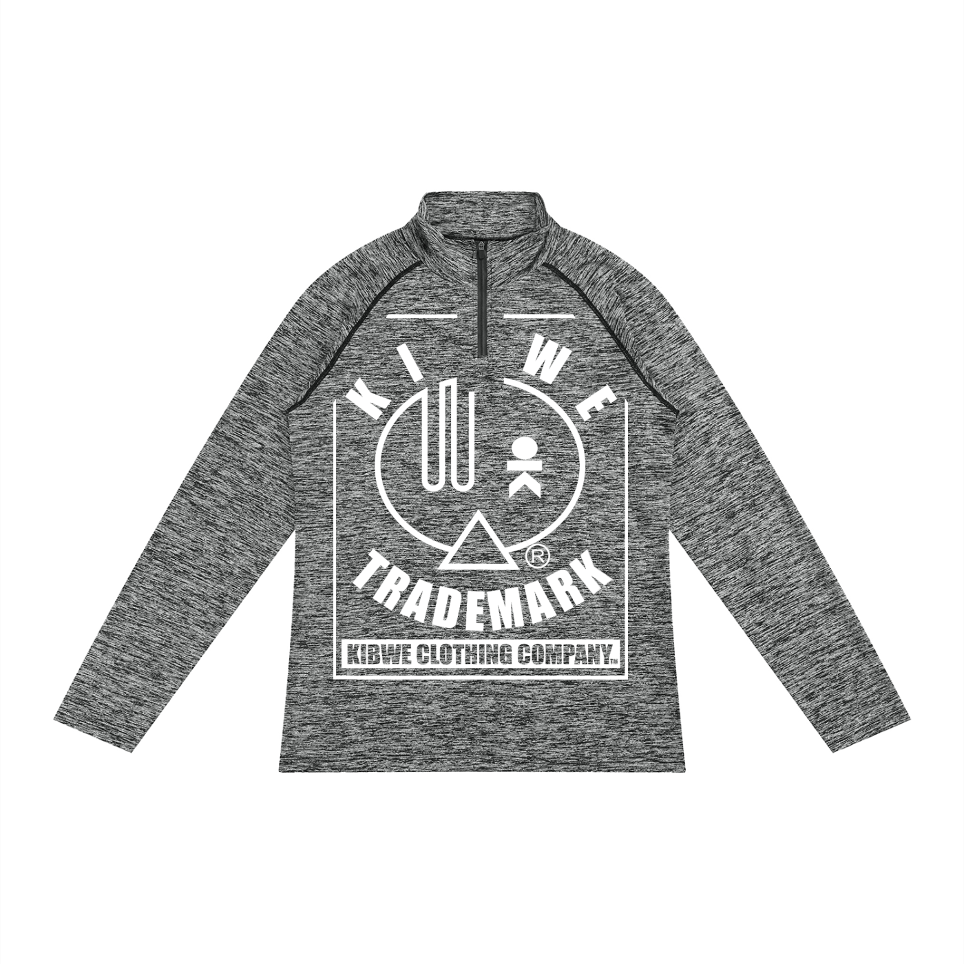 Men's Quarter-Zip Performance Long Sleeve T-Shirt