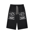 Relaxed Drawstring Three-quarter Sweatpants