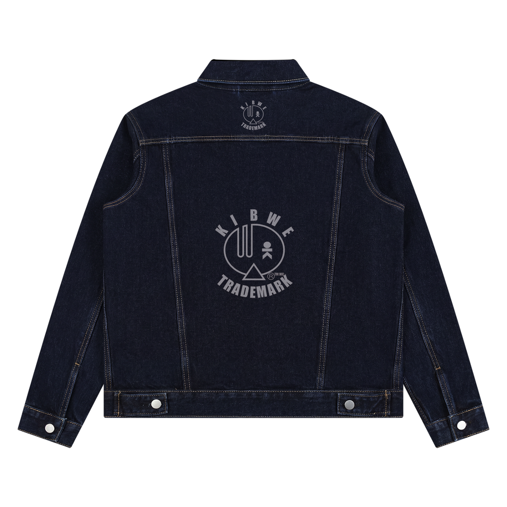 Unisex Vintage Wash Denim Jacket