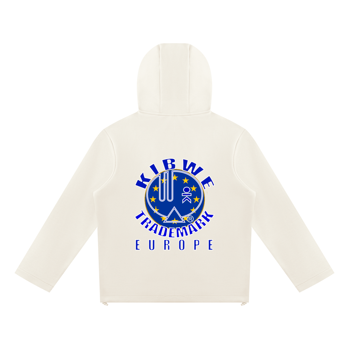 Unisex Paneled Full Zip Hoodie