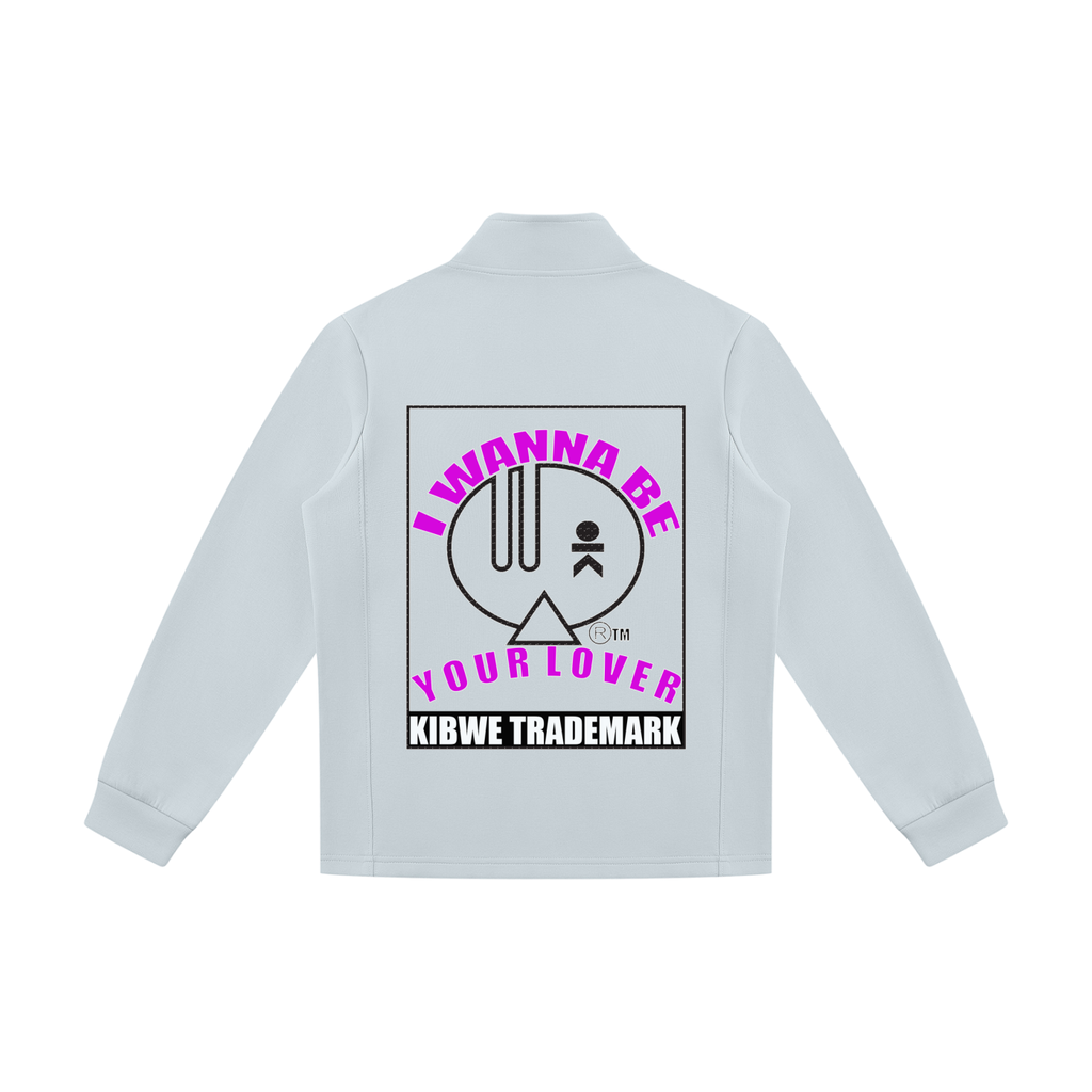 Unisex Stand Collar Track Jacket