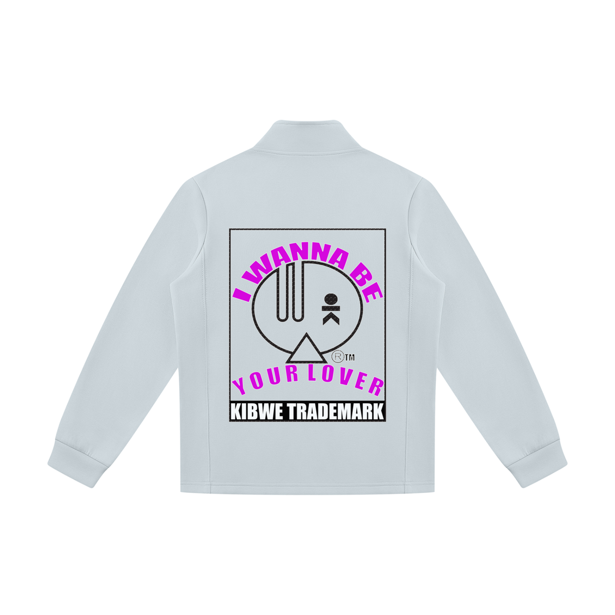 Unisex Stand Collar Track Jacket